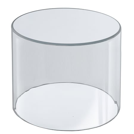 Azar Displays 10"W x 10"H Clear Acrylic Cylinder 556910